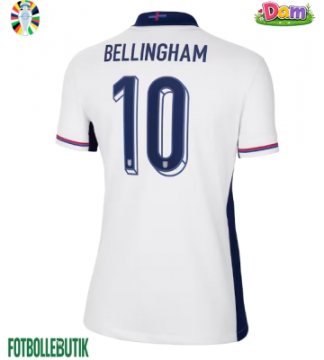England Jude Bellingham #10 Hemmatröja Kvinnor EM 2024 Kortärmad